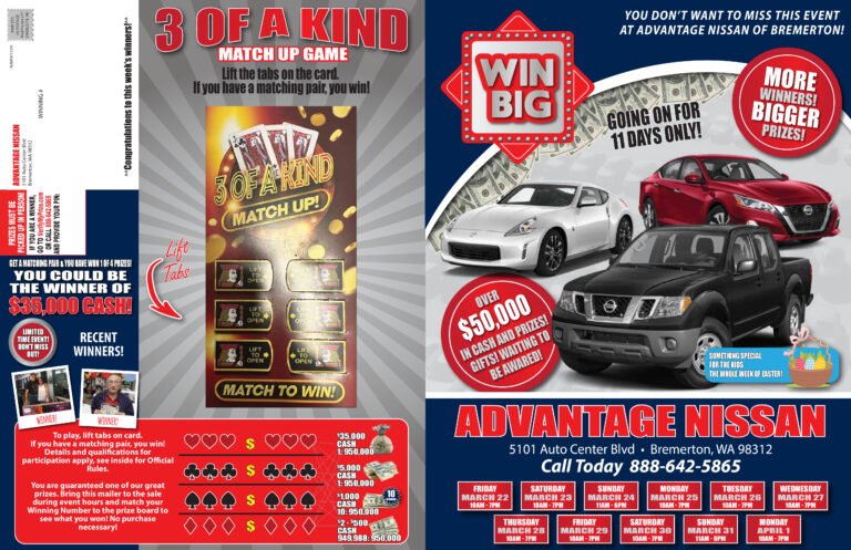 Advantage Nissan 11x17 Win Big Front6
